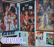 The room of an otaku...